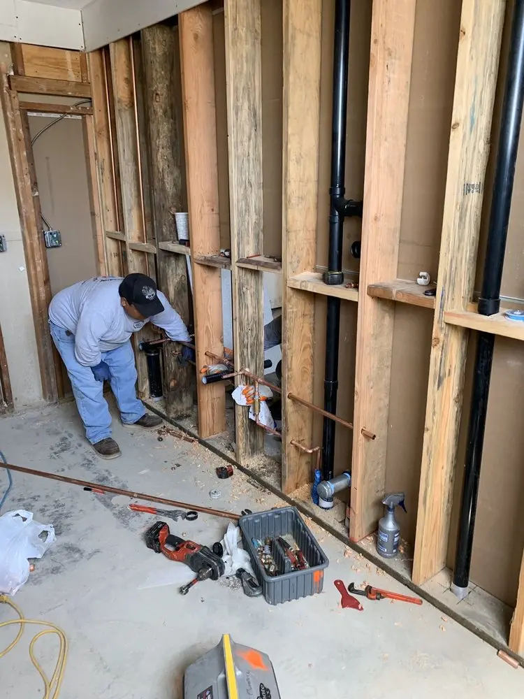 Commercial rough-in plumbing for Gas Line Repair in Nampa